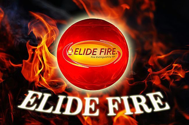 画像1: 初期消火救命ボール ELIDE FIRE BALL 自動消火 火災防止 (1)
